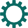 Green cog